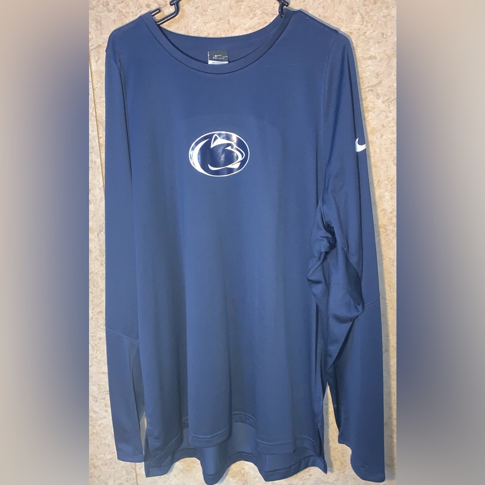 Penn State Nittany Lions Nike Dri Fit Men’s XXL Long Sleeve Shirt